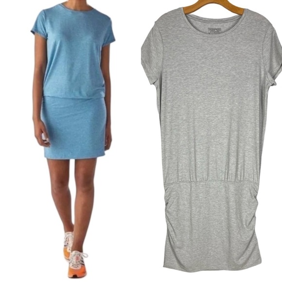 Patagonia Glorya Gray T Shirt Dress - Picture 3 of 10